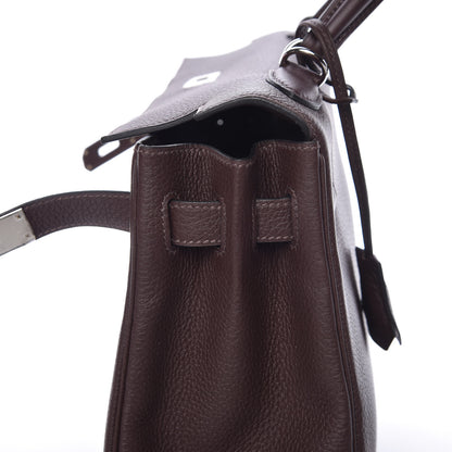 Hermes Togo Kelly Retourne 32 Chocolate 21 of 39