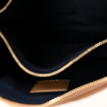 Louis Vuitton Lambskin Embossed Monogram Coussin PM Camel 6 of 12