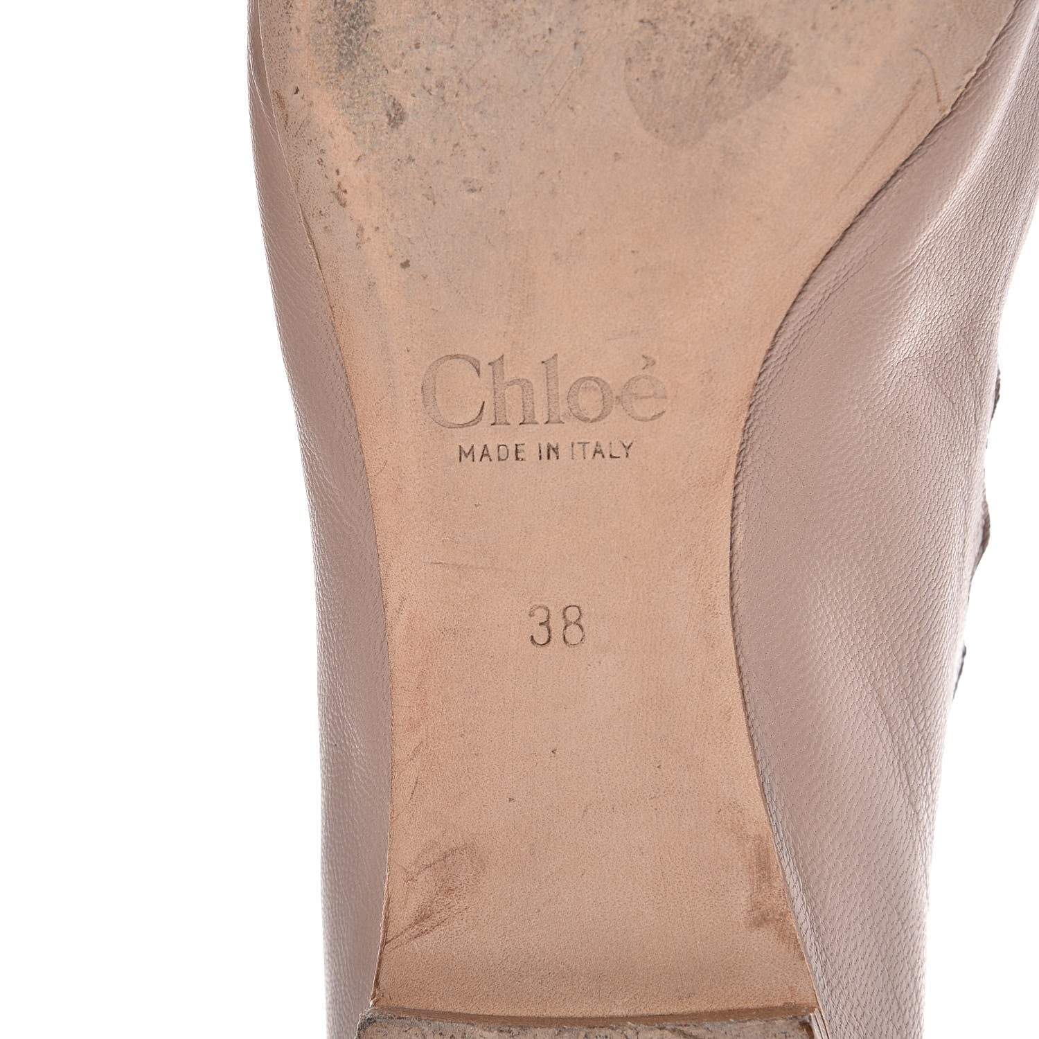 Chloe Calfskin Lauren Ballet Flats 38 Pink Tea 9 of 12
