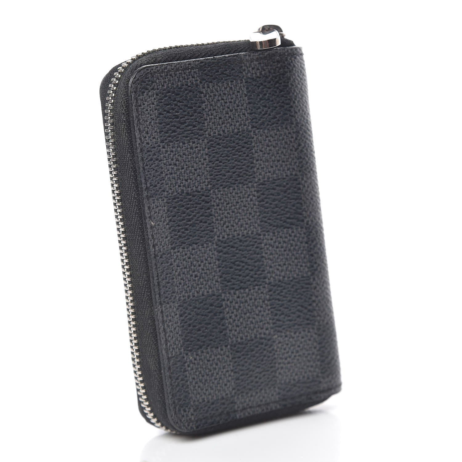 Louis Vuitton Damier Graphite Zippy Coin Purse Vertical 3 of 7