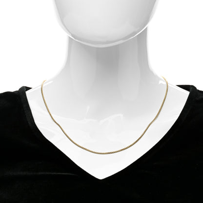 David Yurman 18K Yellow Gold 1.7mm Box Chain Necklace 20" 2 of 5