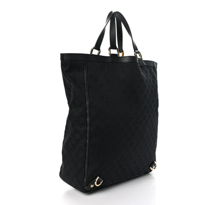 Gucci Monogram Abbey Tote Black 3 of 9