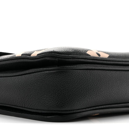 Louis Vuitton Empreinte Monogram Giant Pochette Metis Black Beige 8 of 14