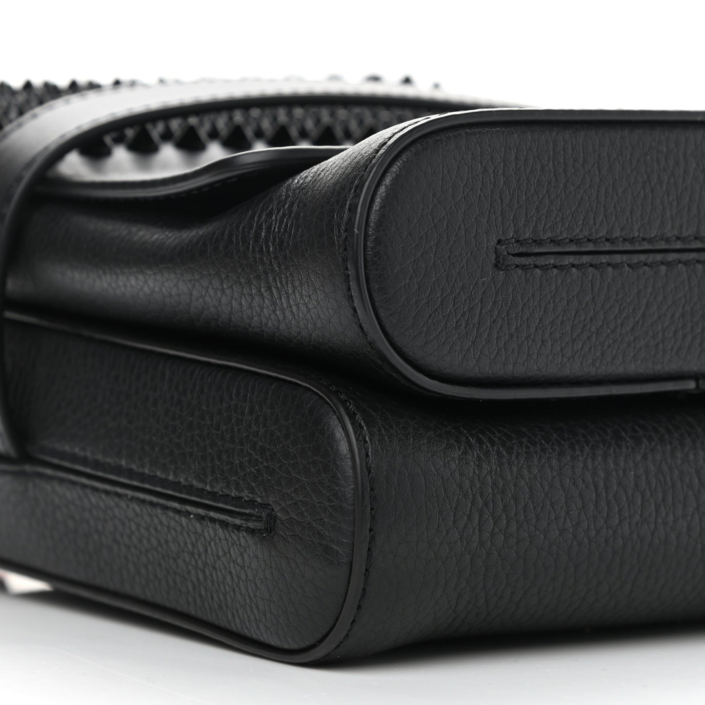 Calfskin Spikes Benech Reporter Black