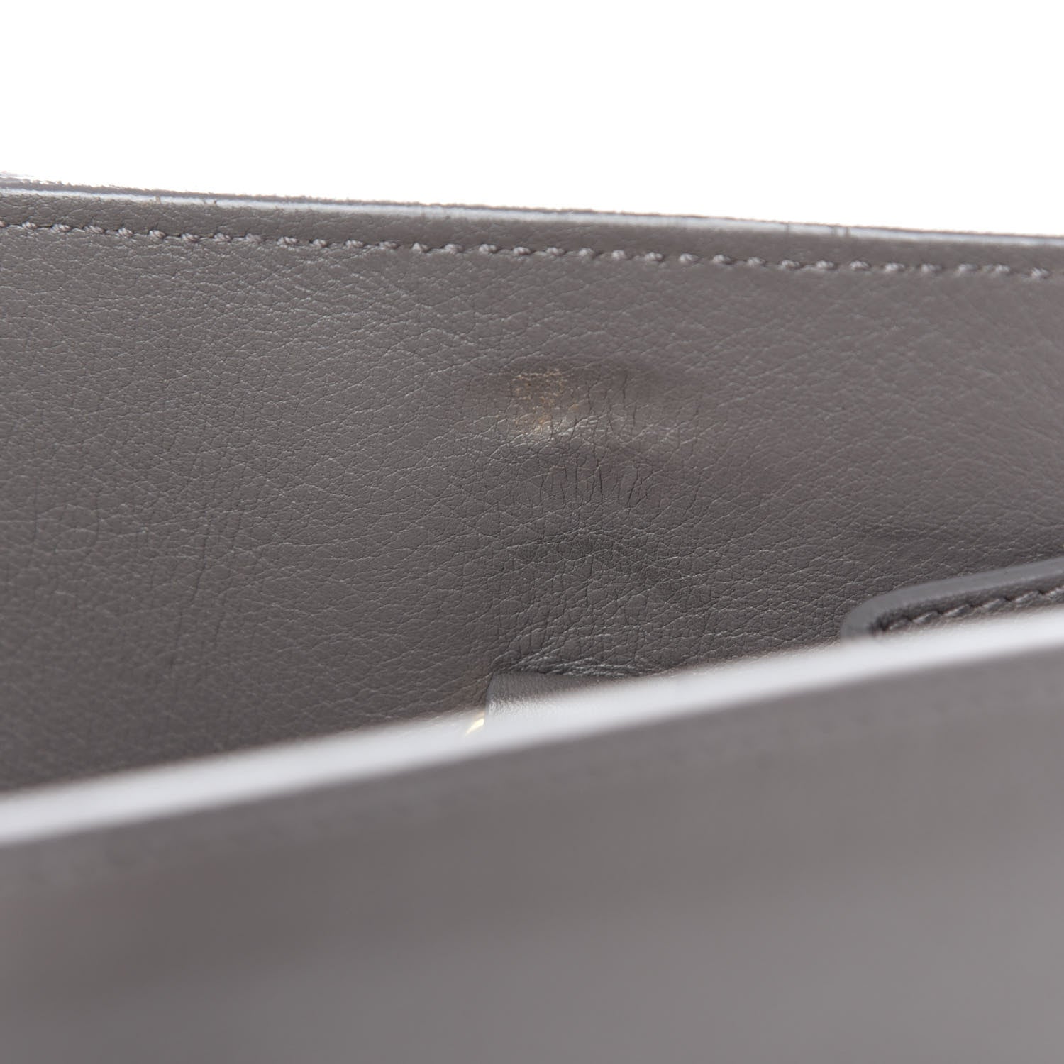 Saint Laurent Grained Calfskin Small Sac De Jour Fog 18 of 20