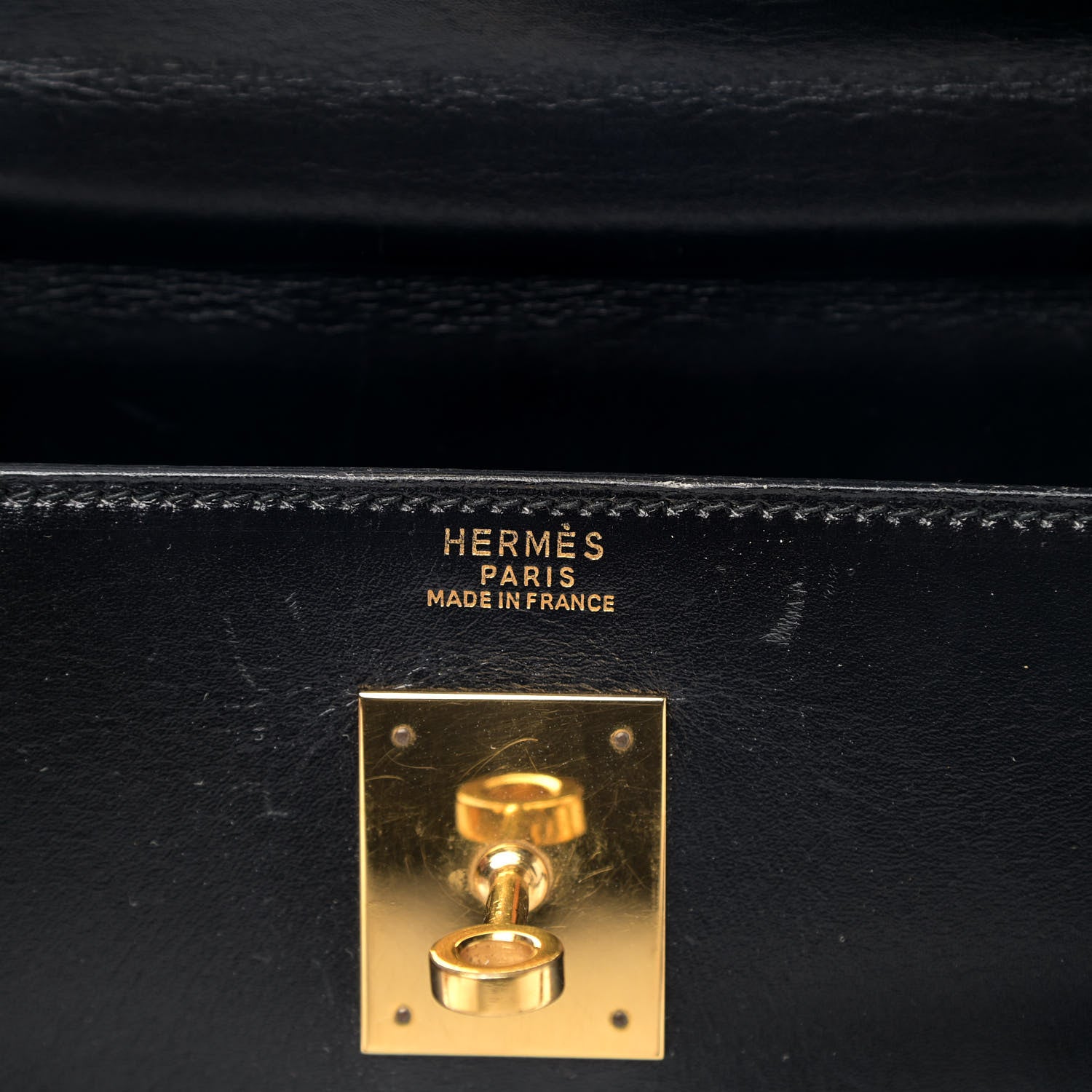 Hermes Box Kelly Sellier 32 Black 5 of 20
