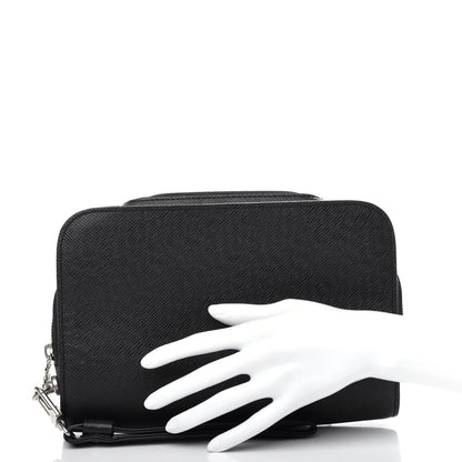 Louis Vuitton Taiga Baikal Pochette Ardoise 2 of 6