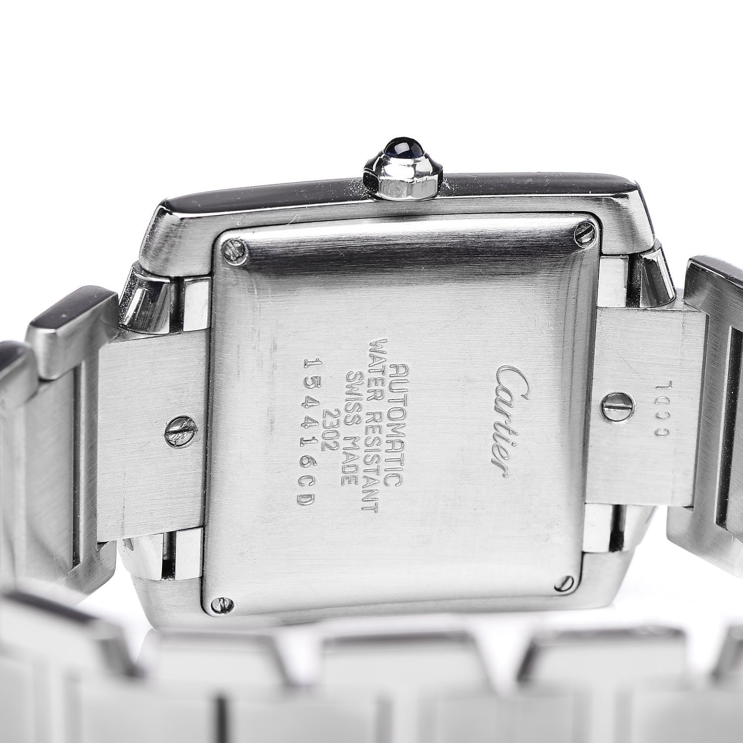 Cartier Stainless Steel 28mm Tank Francaise Automatic Watch 5 of 6