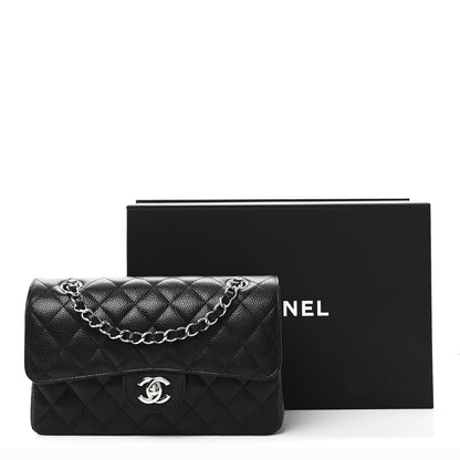 Chanel Caviar Quilted Small Double Flap Black 11 of 11