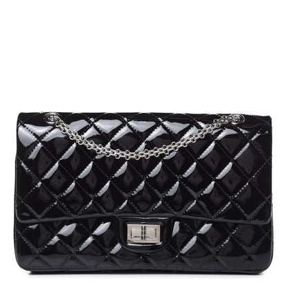 Chanel Patent Quilted 2.55 Reissue 227 Flap Black 1 of 16