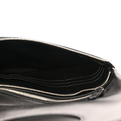 Chanel Aged Calfskin Quilted Small 31 Pouch Black 5 of 12