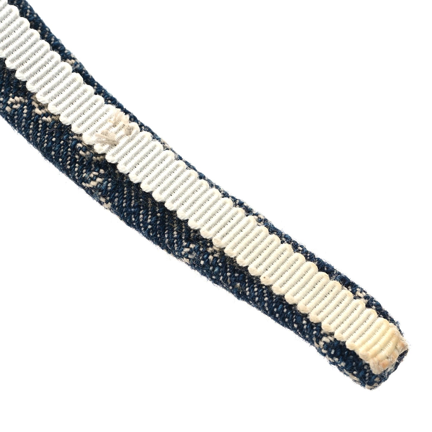 Denim Monogram Headband