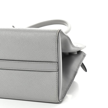 Prada Saffiano City Calfskin Small Paradigme Bag Nube 9 of 9
