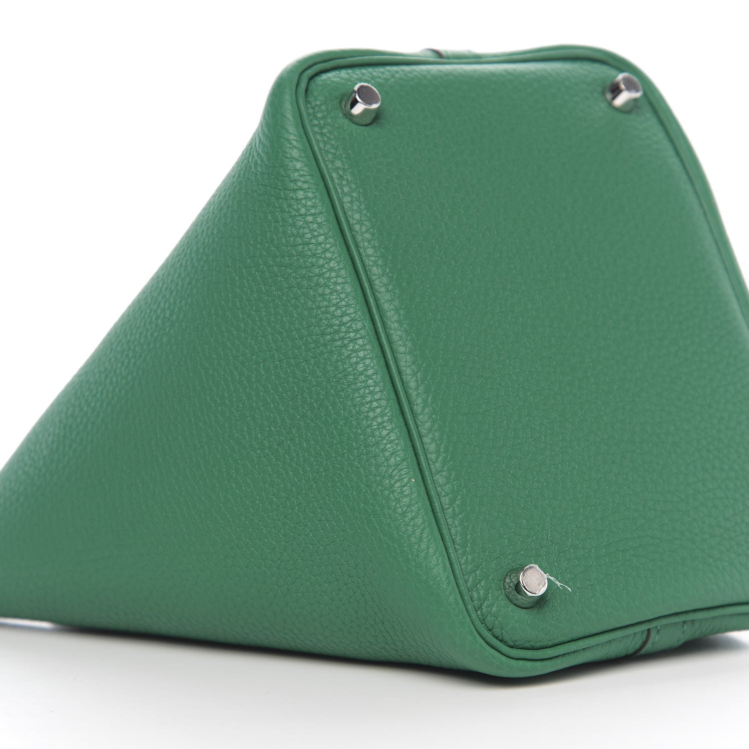 Hermes Taurillon Clemence Picotin Lock 18 PM Vert Vertigo 7 of 9