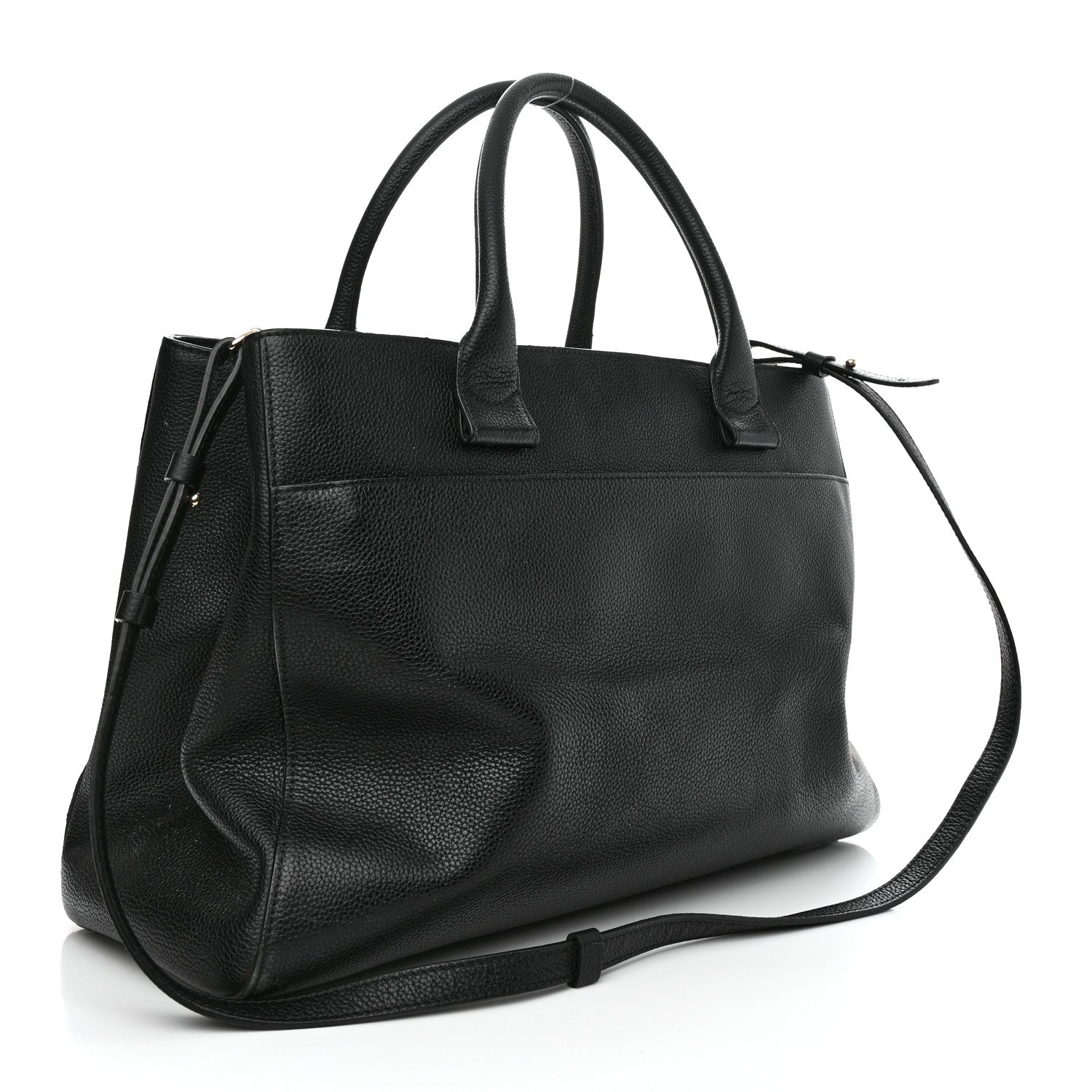 Chanel Grained Calfskin Medium Neo Executive Shopper Tote Black 3 of 15