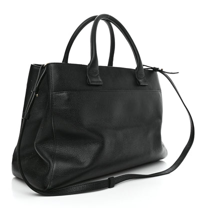 Chanel Grained Calfskin Medium Neo Executive Shopper Tote Black 3 of 15