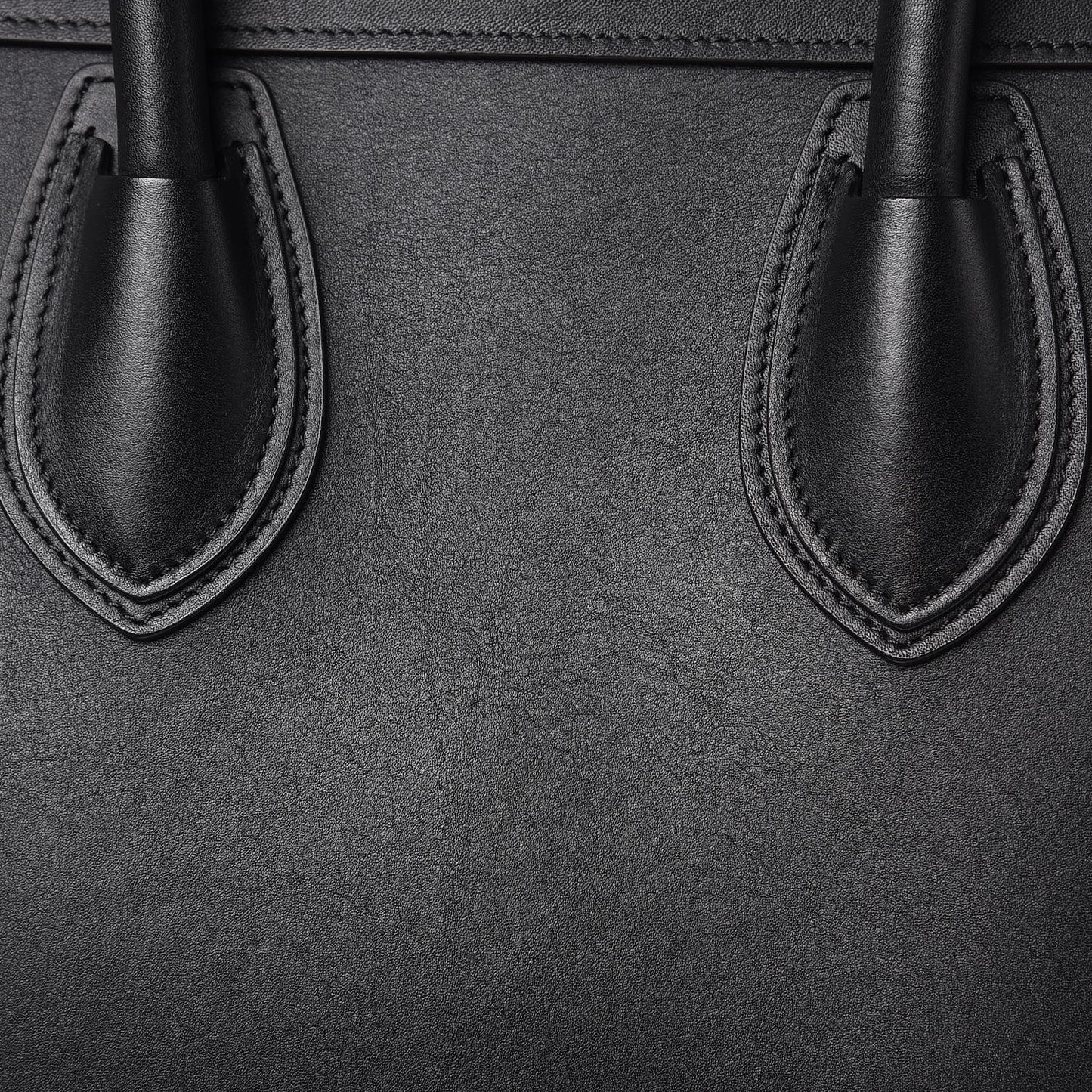 Smooth Calfskin Mini Luggage Black