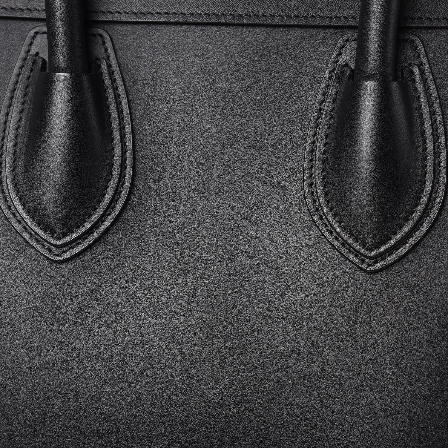 Celine Smooth Calfskin Mini Luggage Black 13 of 15