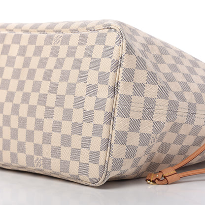 Louis Vuitton Damier Azur Neo Neverfull GM Rose Ballerine 7 of 12