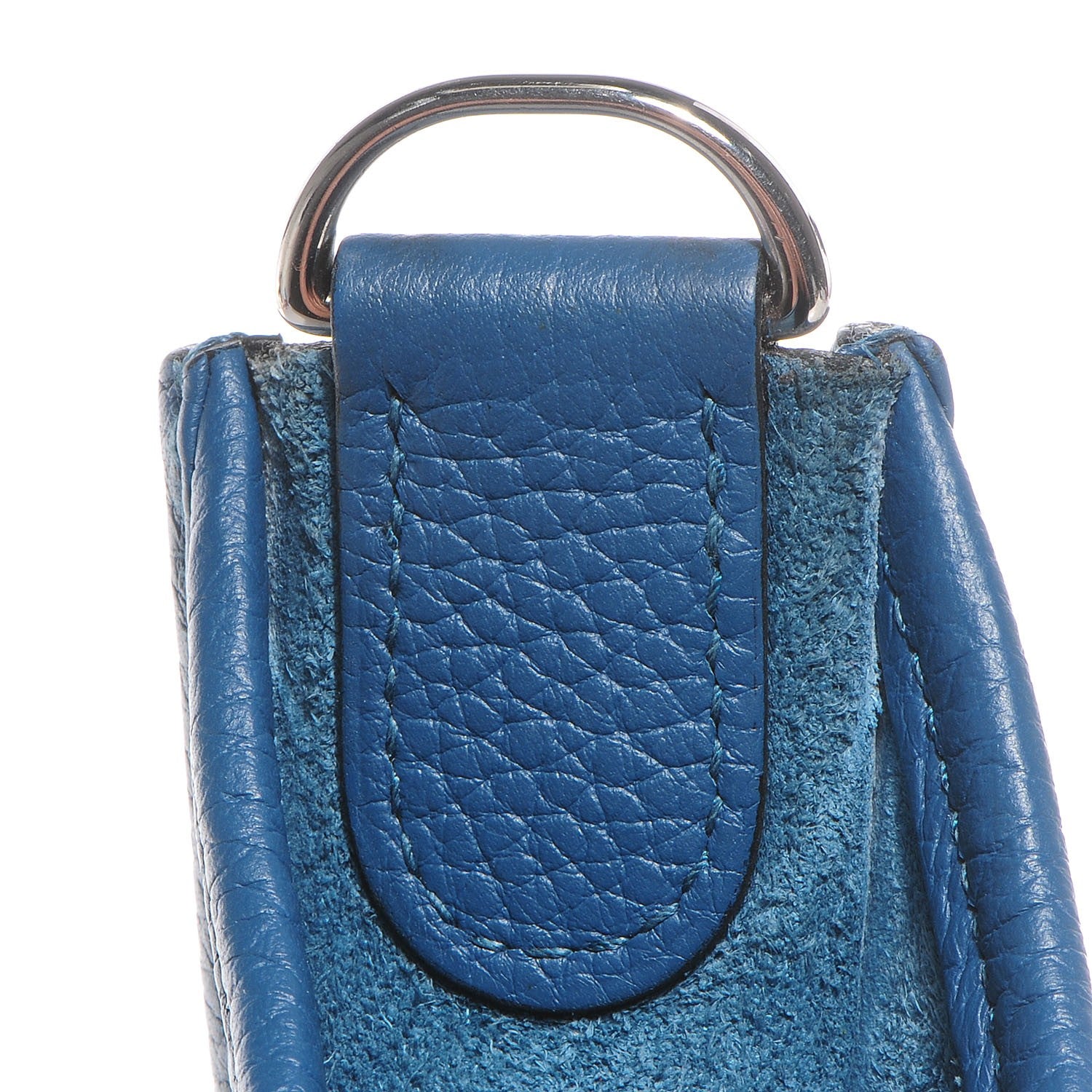 Hermes Taurillon Clemence Evelyne III TGM Bleu de Galice 7 of 14