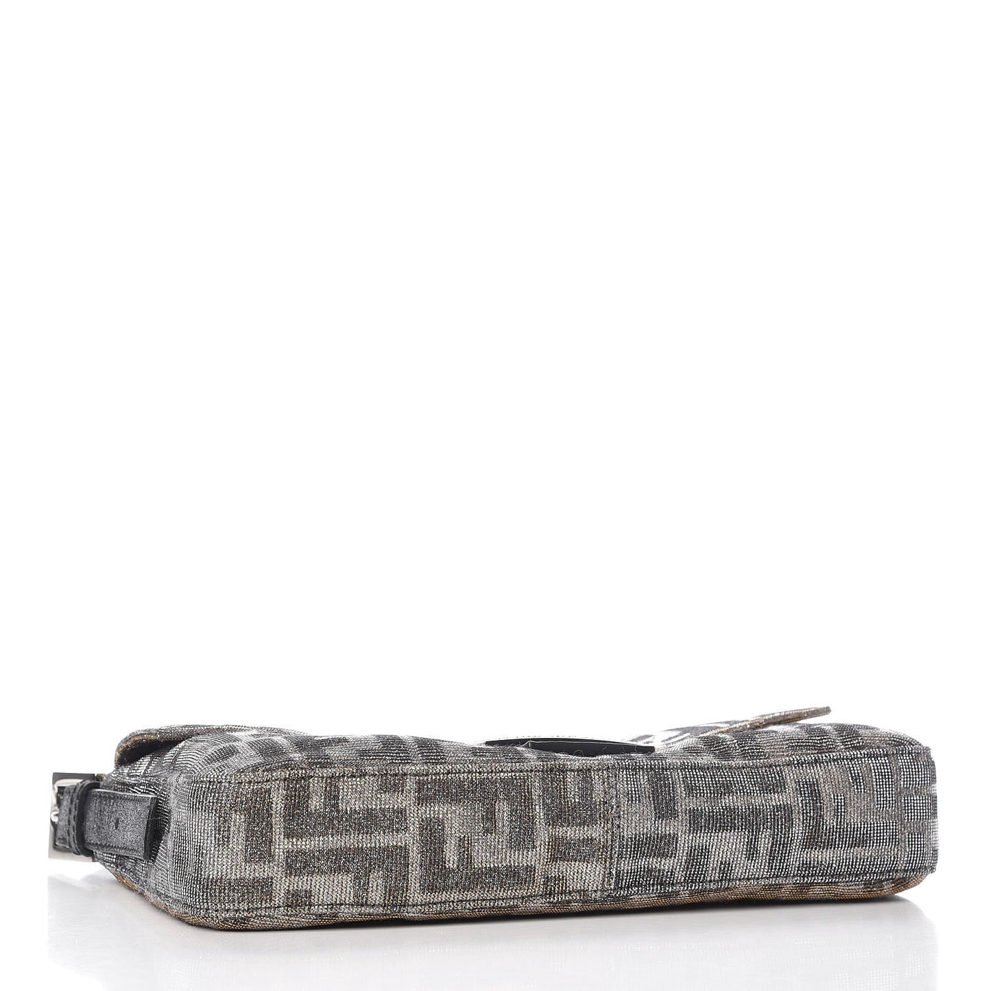 Metallic Lurex Zucca Vitello Baguette Oro Argento