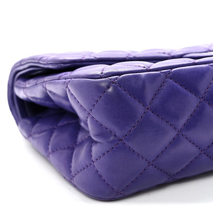 Chanel Lambskin Quilted 2.55 Reissue 226 Flap Purple 9 of 12