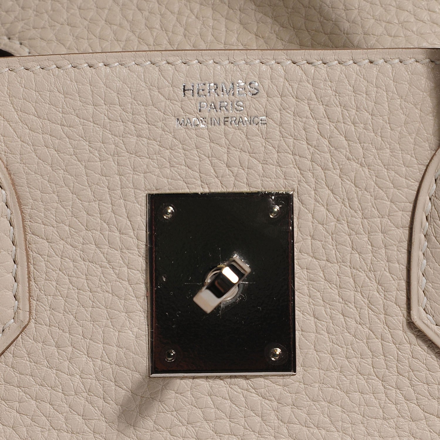 Hermes Togo Birkin 30 Craie 7 of 29