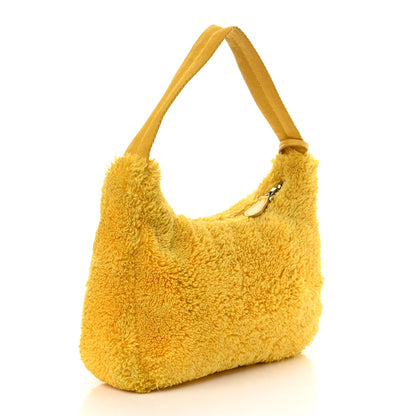 Prada Terry Cloth Mini Re-Edition 2000 Bag Giallo Black 3 of 10
