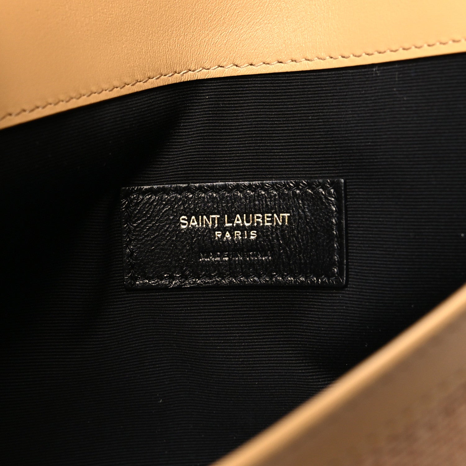 Saint Laurent Micro Raffia Uptown Pouch Natural Hay Blush 6 of 11
