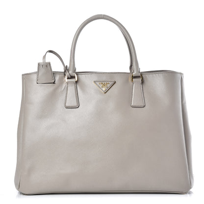 Prada Saffiano Lux Large Tote Pomice 1 of 13