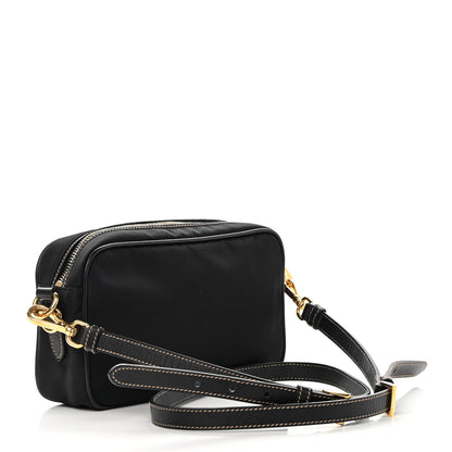 Prada Tessuto Nylon Mini Camera Crossbody Black 3 of 14