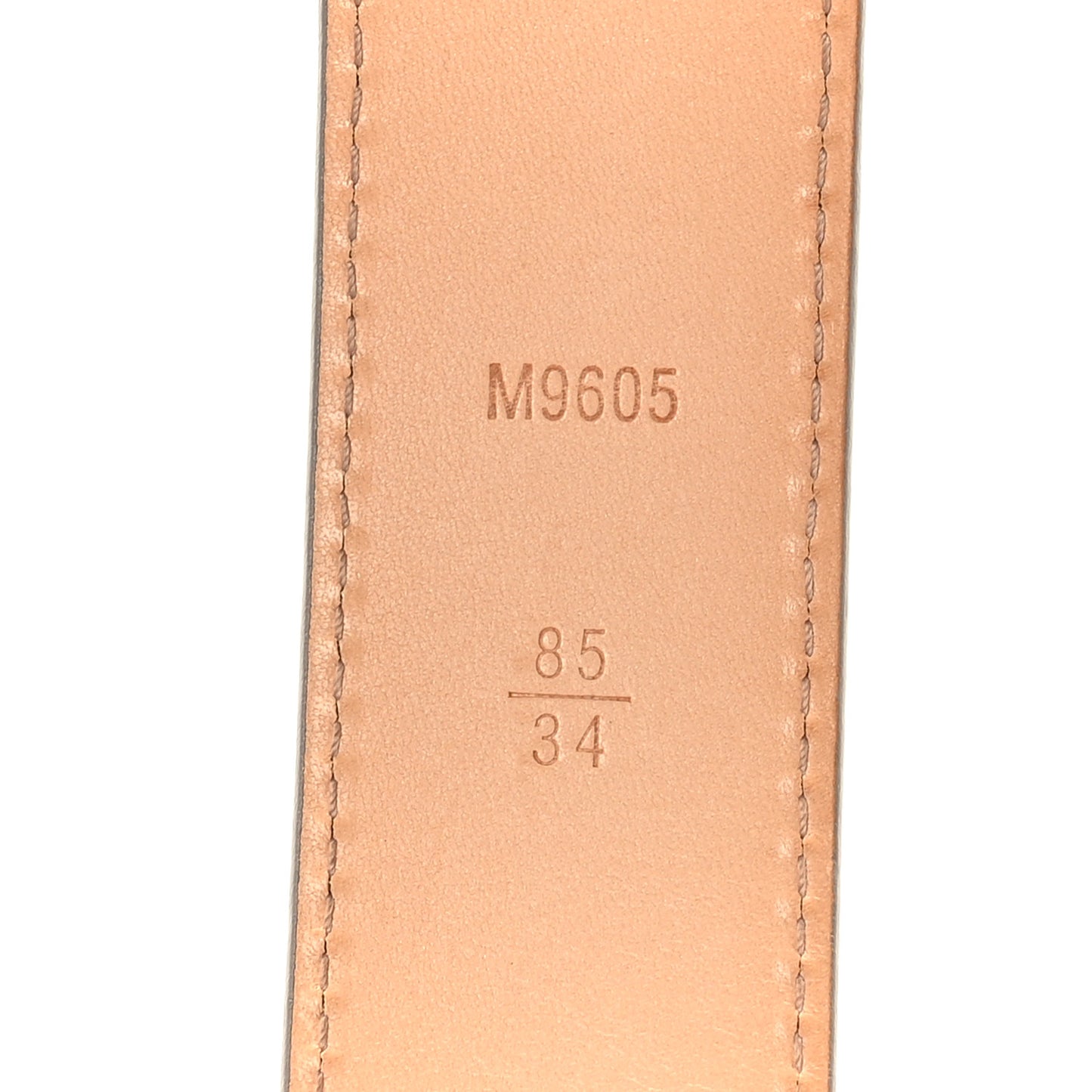 Epi 30mm LV Initiales Belt 80/32 Black