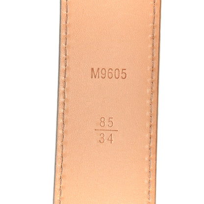 Louis Vuitton Epi 30mm LV Initiales Belt 80/32 Black 3 of 7