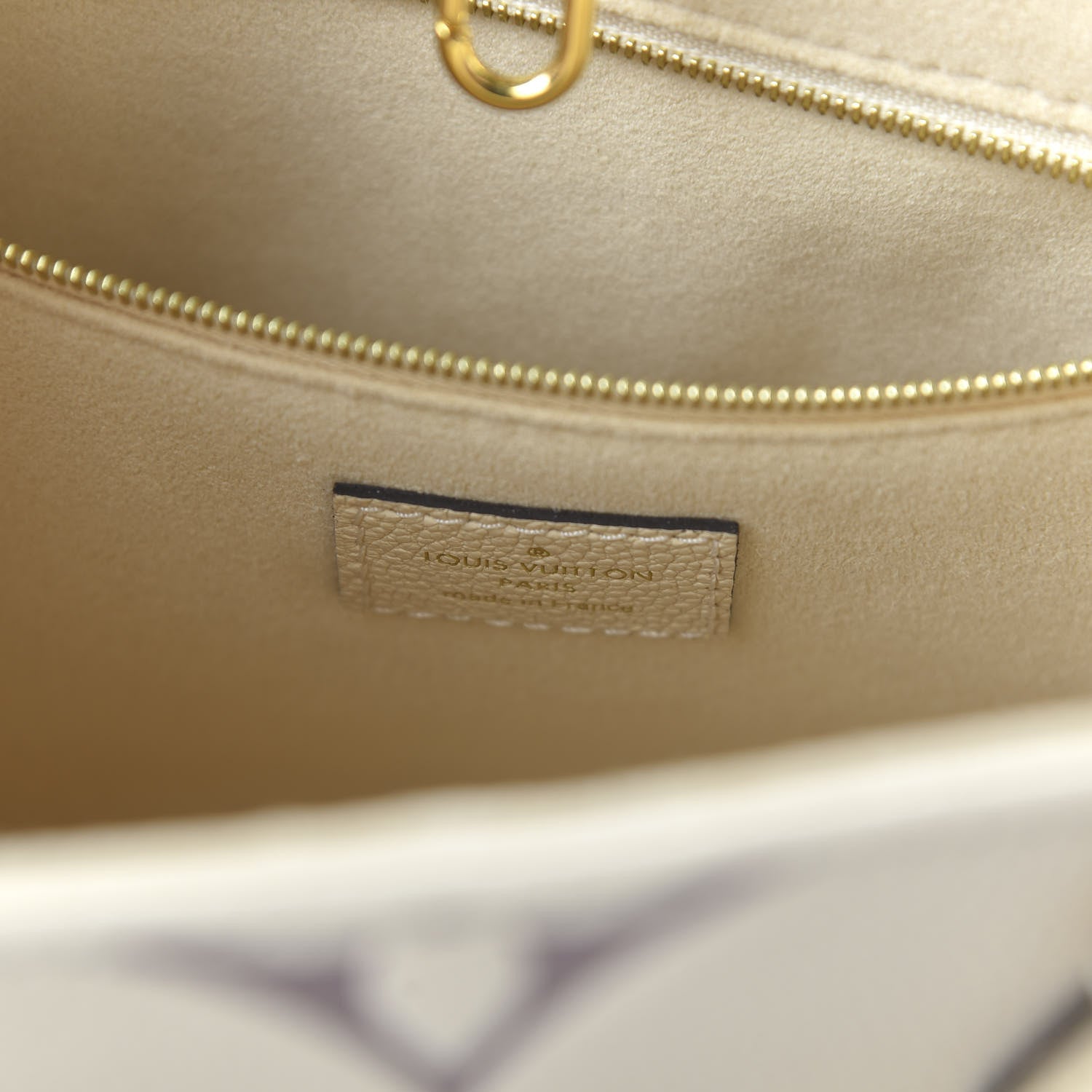 Louis Vuitton Empreinte Monogram Giant Onthego PM Creme Bois De Rose 9 of 10