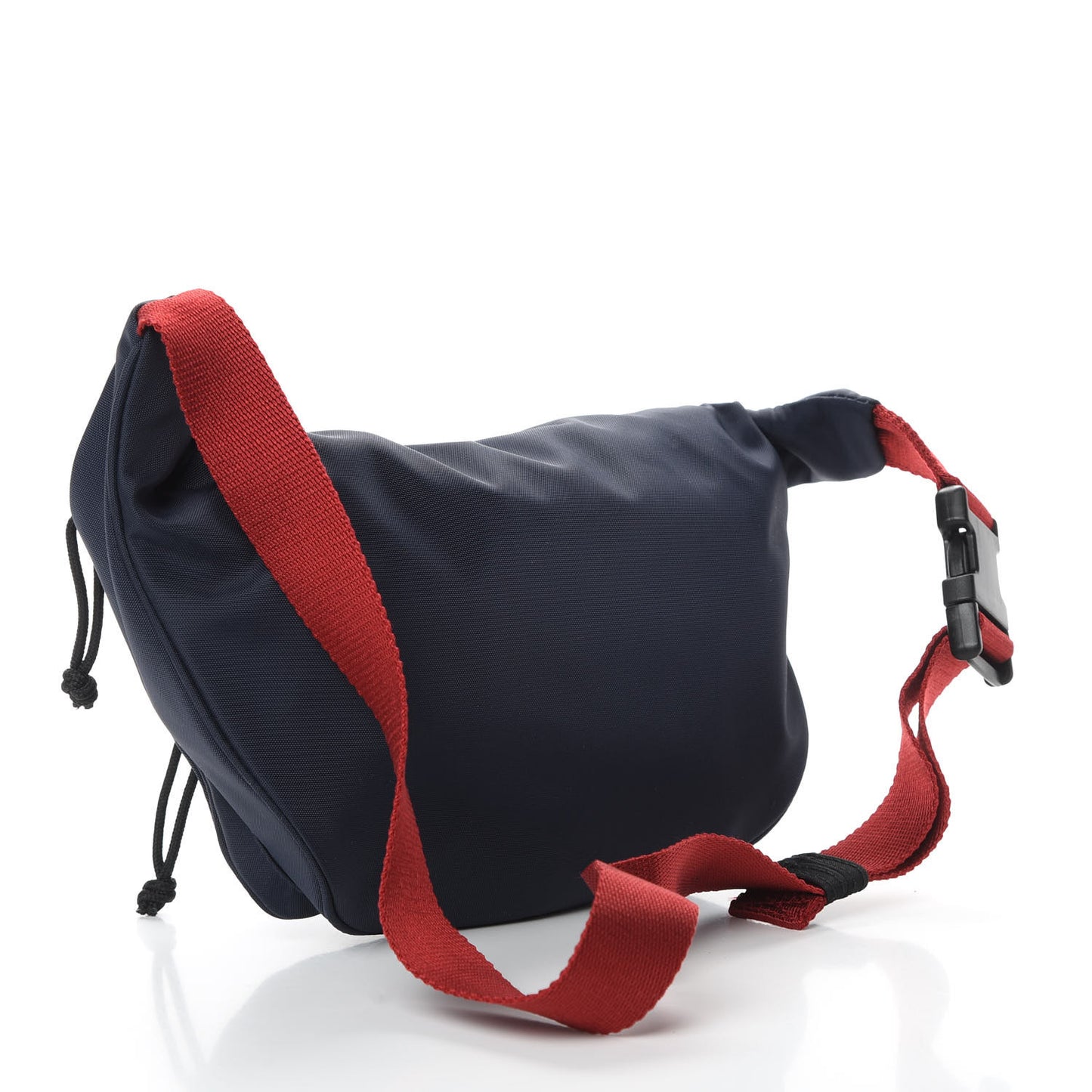 Sport Nylon Logo Embroidered Wheel Beltpack Navy Blue Red