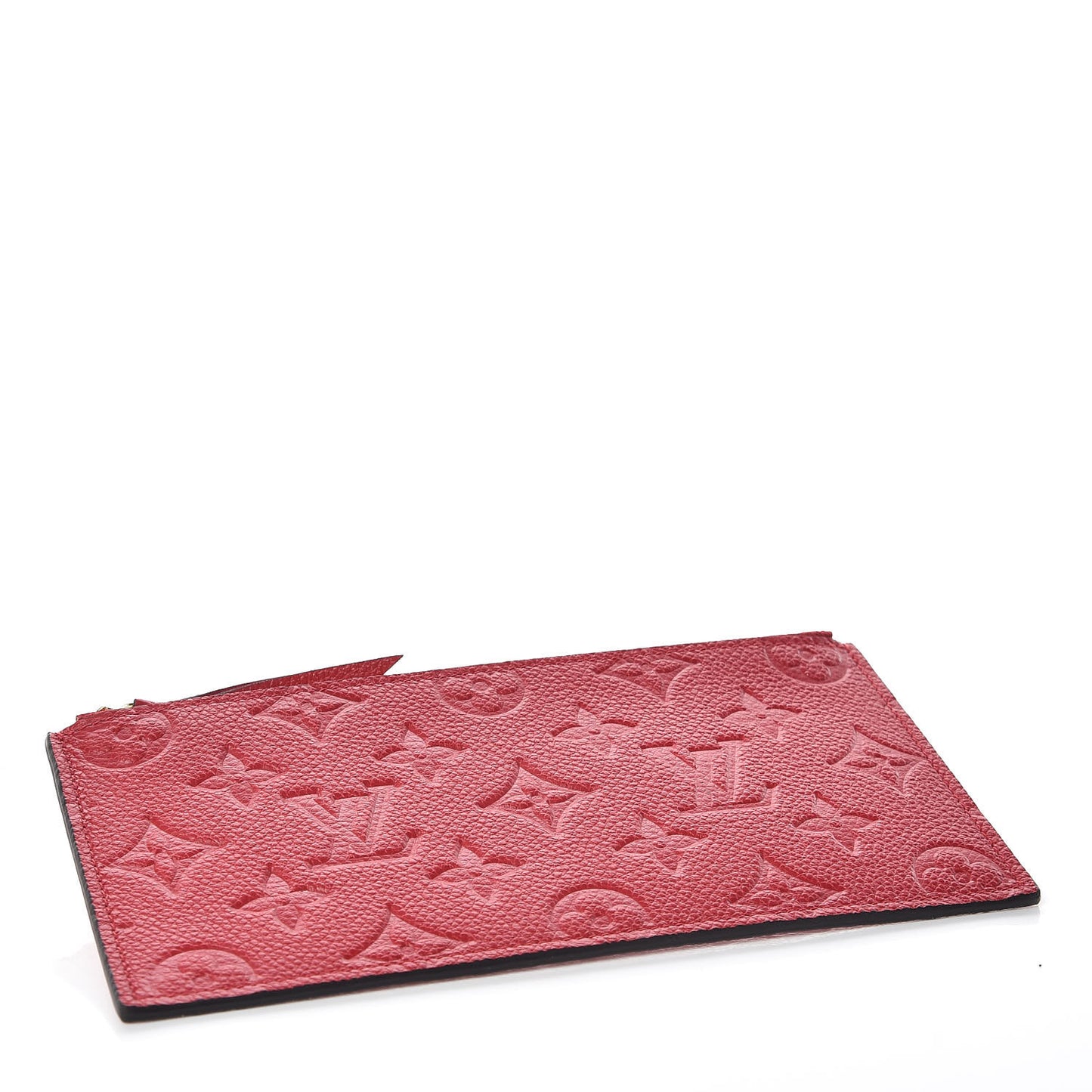 Empreinte Felicie Chain Wallet Zippered Insert Cherry