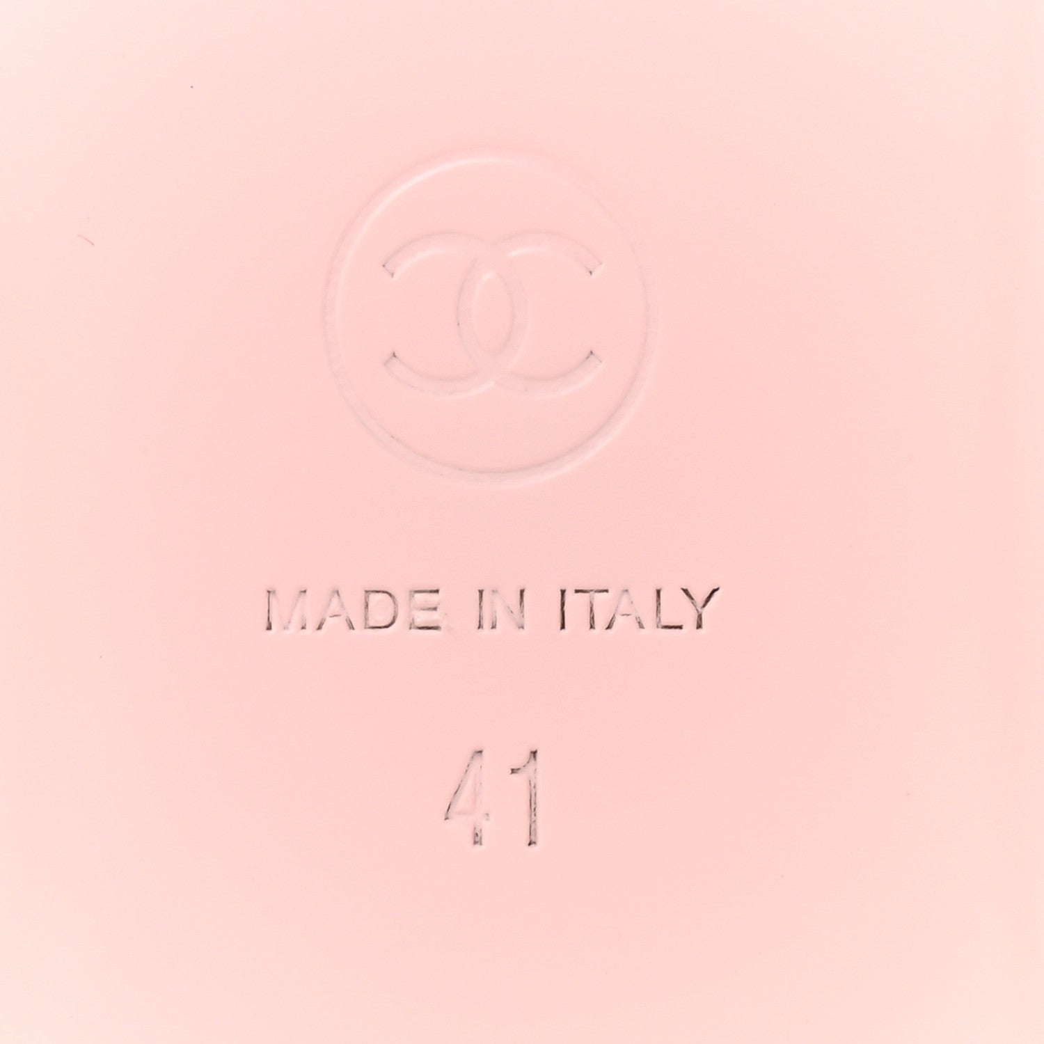 Chanel Fabric Grosgrain Mary Jane Flats 41 Light Pink Black 7 of 10