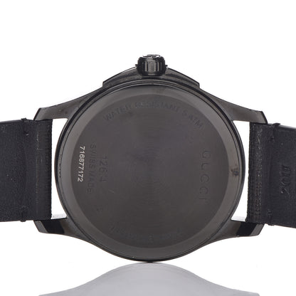 Gucci PVD Stainless Steel Canvas 38mm G-Timeless GucciGhost Quartz Watch Black 5 of 7