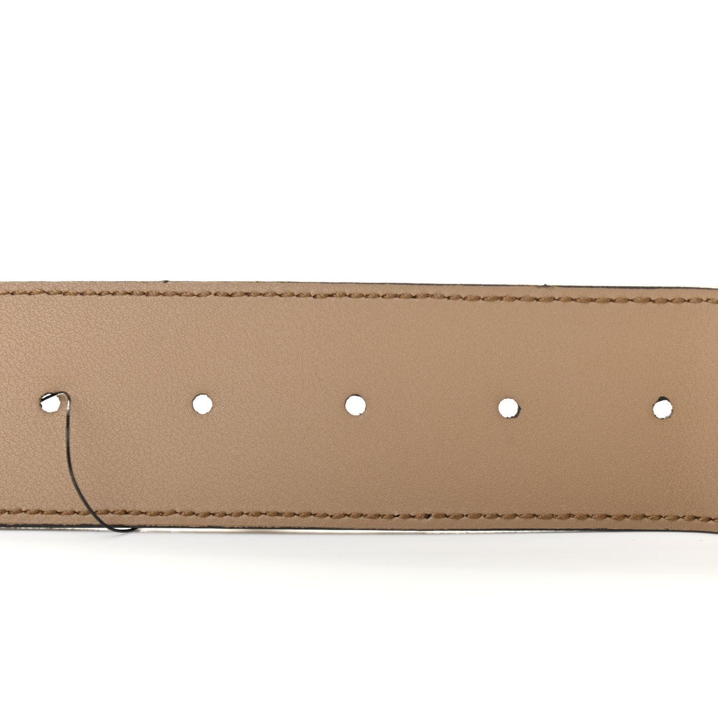 GG Supreme Monogram Suede Dionysus 40mm Belt 65 26 Beige Taupe