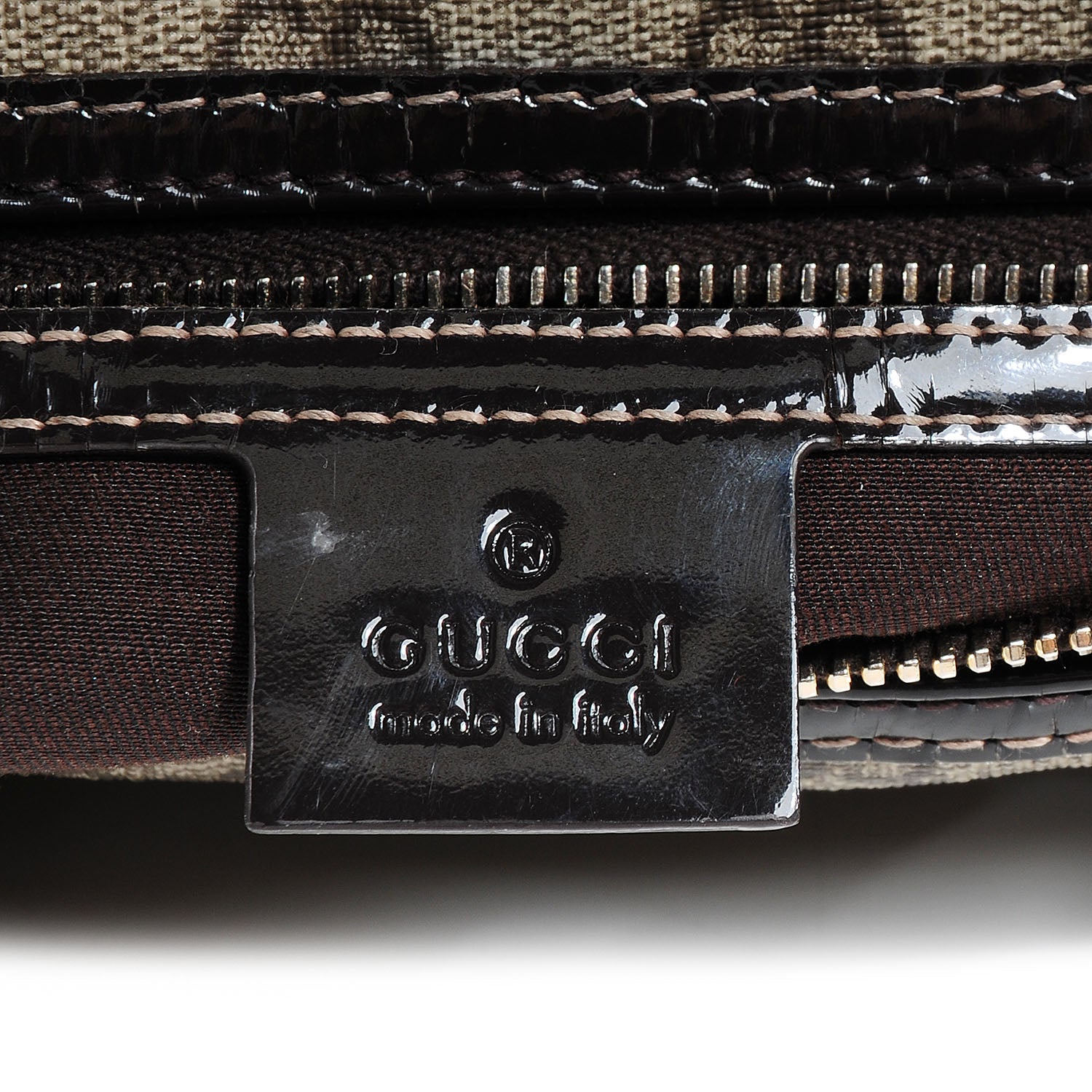 Gucci Monogram Medium Joy Boston Brown 6 of 7