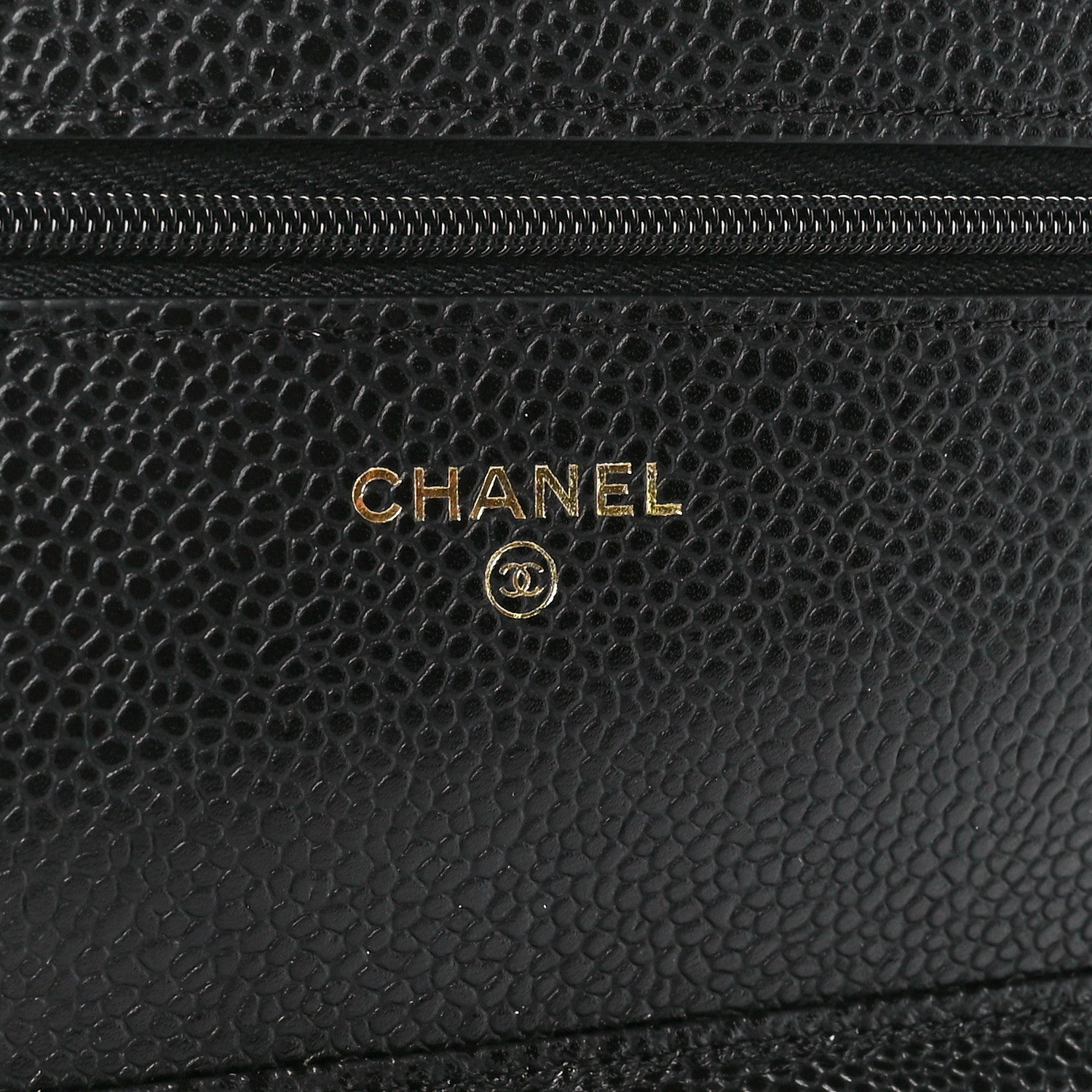 Chanel Caviar Quilted Wallet on Chain WOC Black 6 of 12
