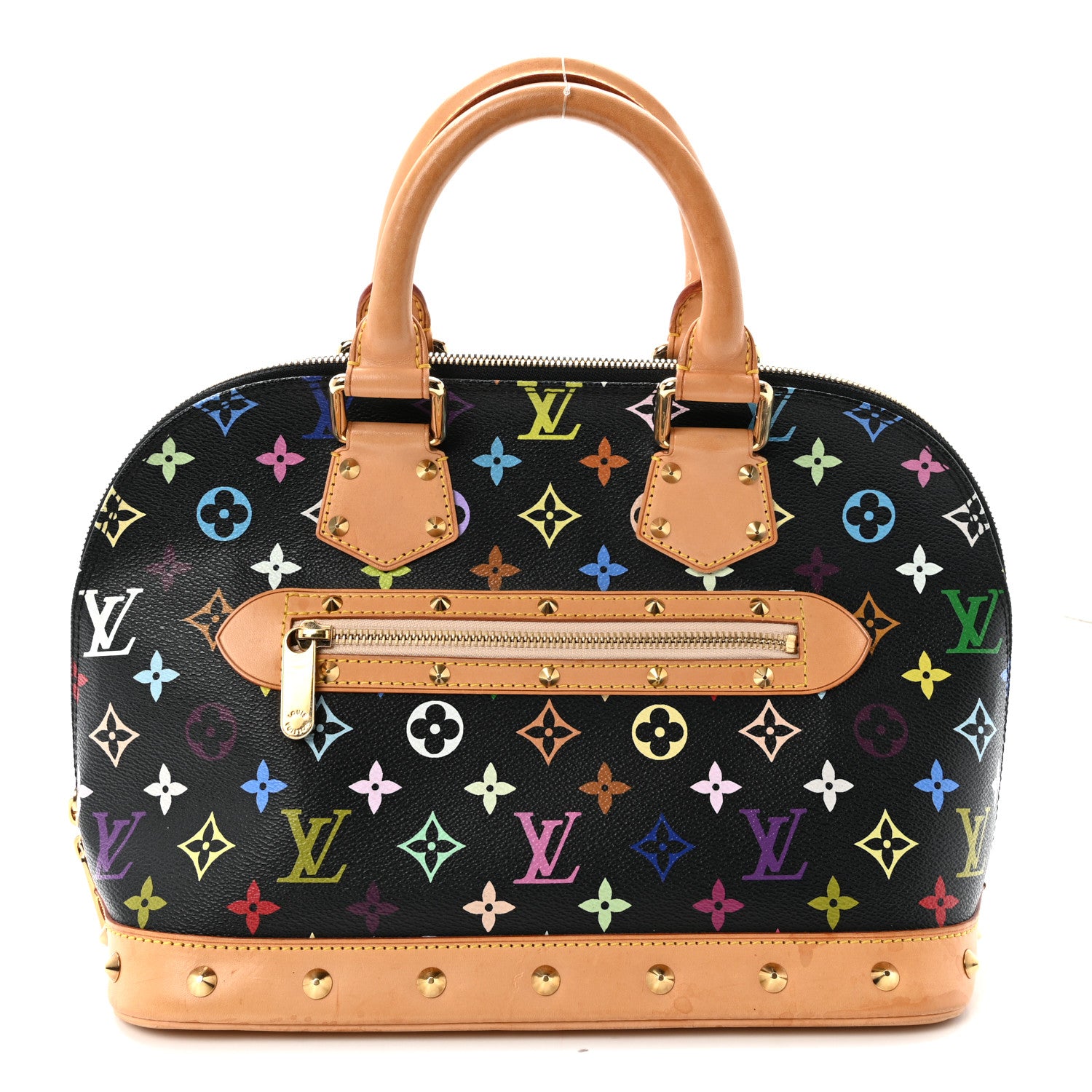 Louis Vuitton Monogram Multicolor Alma Black 1 of 9