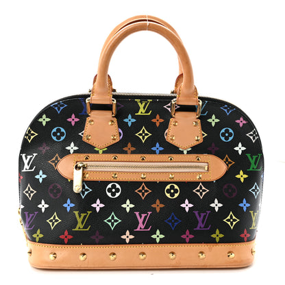 Louis Vuitton Monogram Multicolor Alma Black 1 of 9
