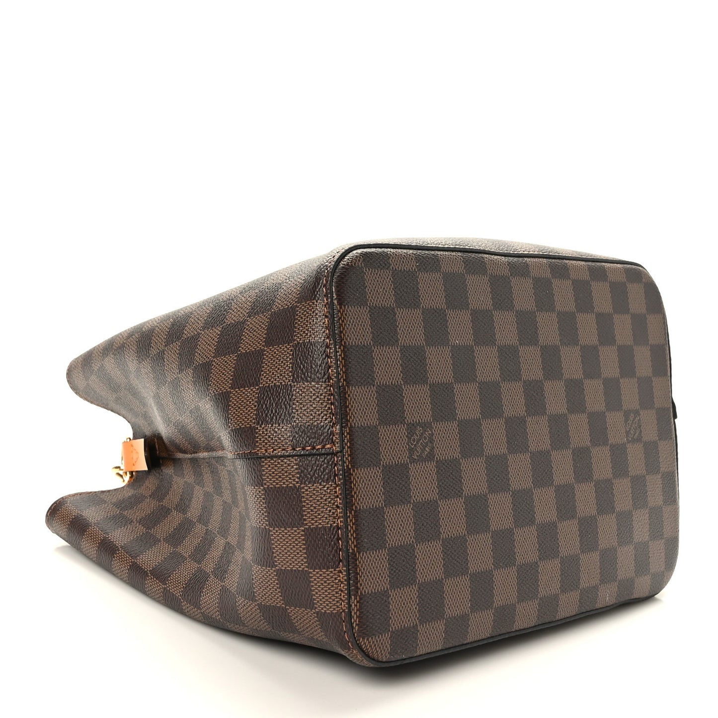 Damier Ebene Neonoe MM Safran