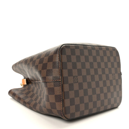 Louis Vuitton Damier Ebene Neonoe MM Safran 4 of 10