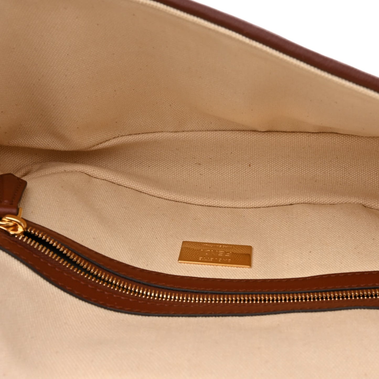 Sardinian Jacquard Vitello King FF 1974 Embroidered Baguette Corda Praline