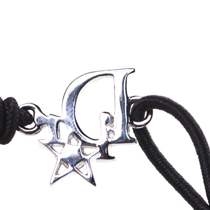 Christian Dior Crystal Star Logo Bracelet Black 4 of 4