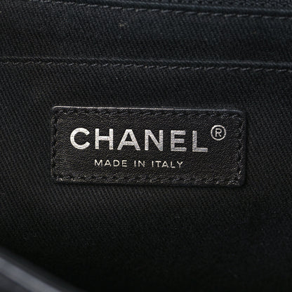 Chanel Vinyl Quilted In the Business Flap Bag Black 6 of 11