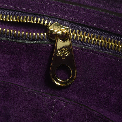 Mulberry Natural Leather Bayswater Aubergine 7 of 10