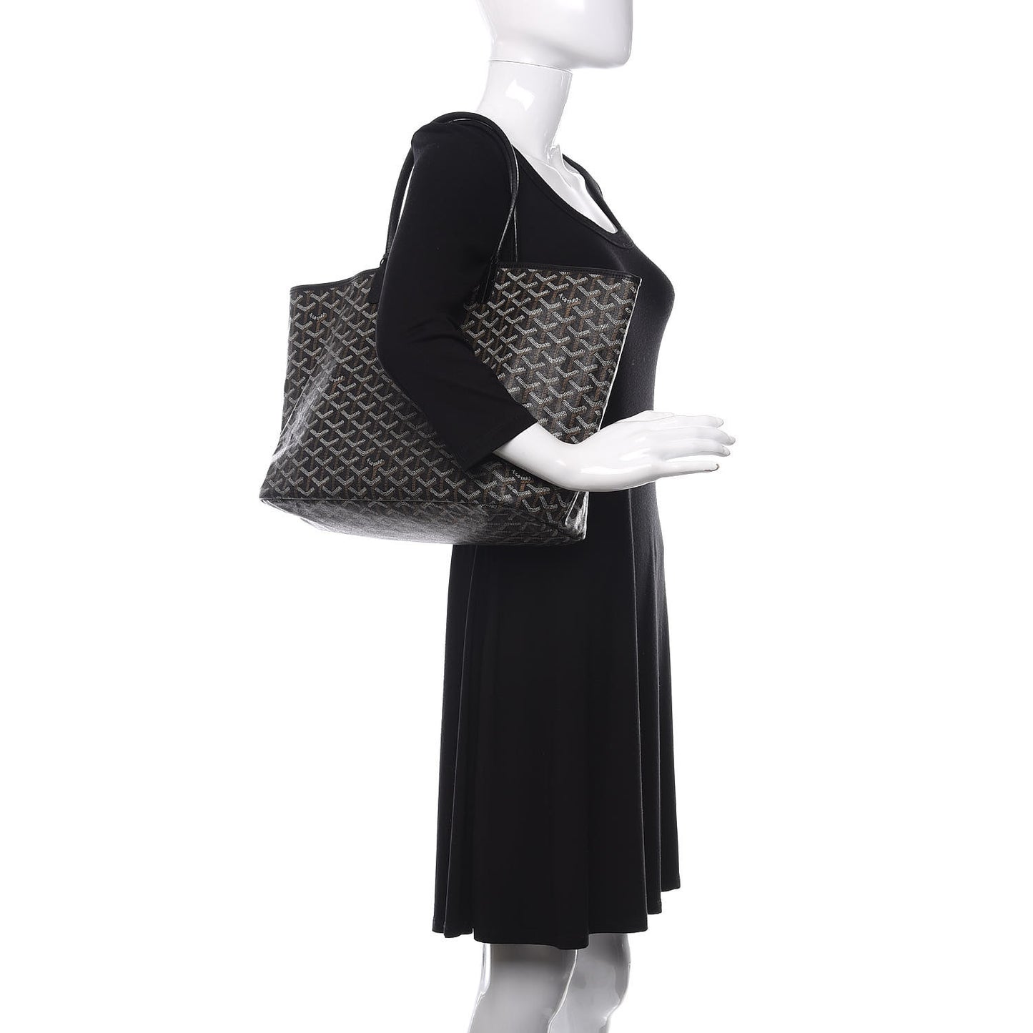 Goyardine Saint Louis PM Black